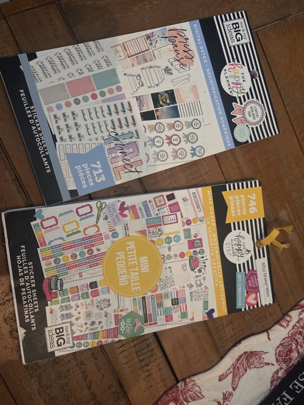 The Happy Planner Sticker Books - Pastel & Bright Sticker Sets